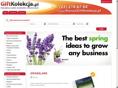 Szczegóły : Gadżety reklamowe giftkolekcja.pl