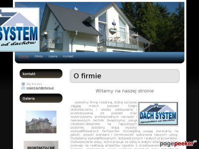 Szczegóły : dachylach.pl - Dach System