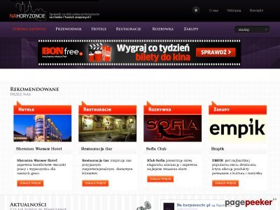 Szczegóły : Restauracje Warszawa - na-horyzoncie.pl