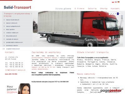 Szczegóły : transport-maszyn.pl