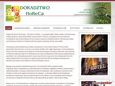 Szczegóły : doradztwohoreca.pl - zarządzanie hotelem