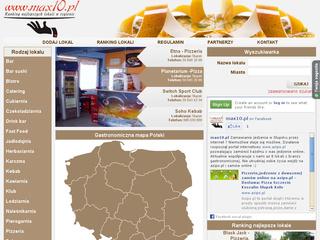 Szczegóły : Ranking najlepszych restauracji i pizzerii
