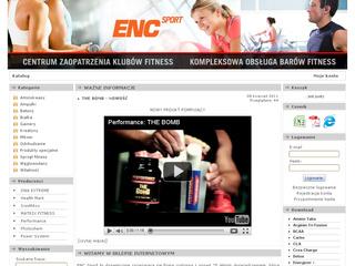 Szczegóły : ENC SPORT - Europejskie Centrum Odżywkowe