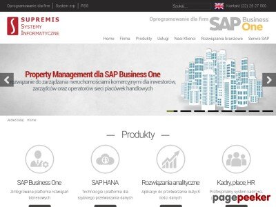 Szczegóły : System SAP wspomaga zarządzanie
