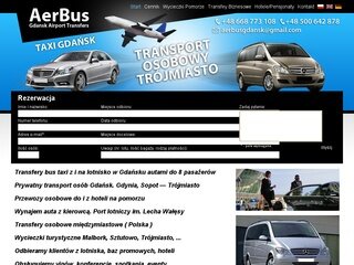 Szczegóły : AerBus Taxi Gdańsk - Airport Transport
