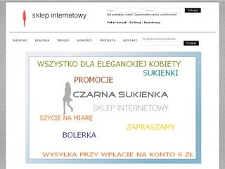 Szczegóły : sukienki wizytowe
