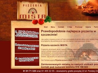 Szczegóły : mista-szczecin.pl - Pizza Szczecin