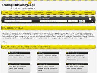 Szczegóły : katalogbudowlany24.pl - Firmy Budowlane