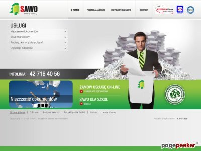 Szczegóły : sawo-recykling.pl