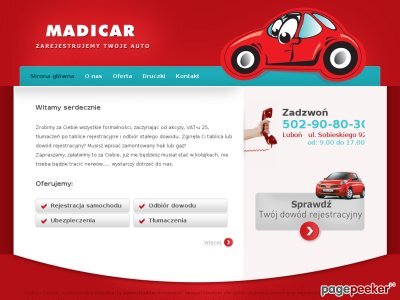 Szczegóły : madicar.pl