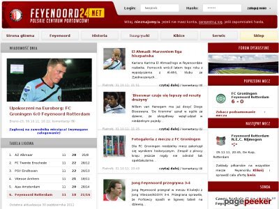 Szczegóły : Feyenoord24.net - Polski seris kibiców Feyenoordu