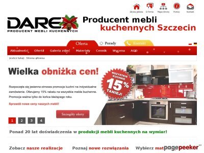Szczegóły : darex-kuchnie.pl Meble Kuchenne Szczecin