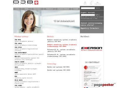Szczegóły : ISO 27001 DJB Doradztwo