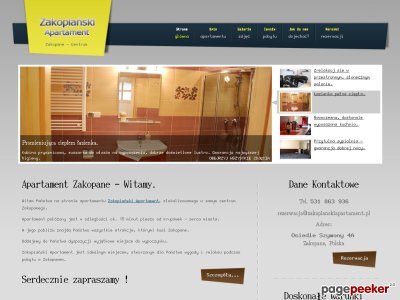 Szczegóły : zakopianskiapartament.pl