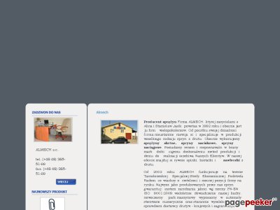 Szczegóły : Producent sprężyn - Almech