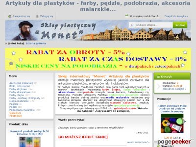 Szczegóły : artykulydlaplastykow.pl