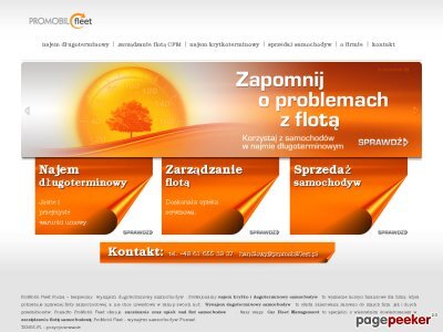 Szczegóły : Wynajem samochodów promobilfleet.pl