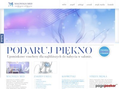 Szczegóły : Salon kosmetyczny magnoliamed.pl
