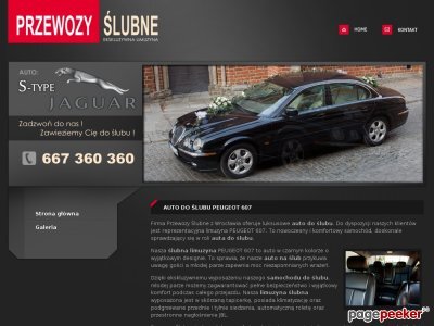 Szczegóły : przewozyslubne.eu - Auto na ślub Wrocław
