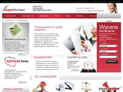 Szczegóły : englishtranslations.pl - Tłumaczenia angielskiego