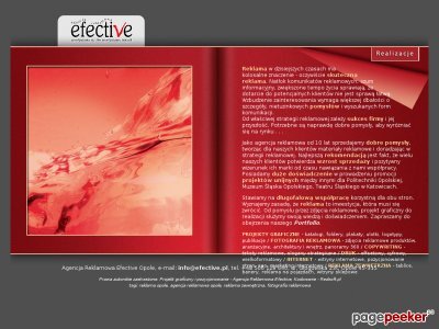 Szczegóły : Agencja Reklamowa Opole - efective.pl
