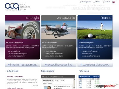 Szczegóły : Doradztwo dla firm arena-consulting.pl