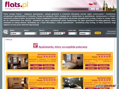 Szczegóły : Tanie apartamenty flats.pl