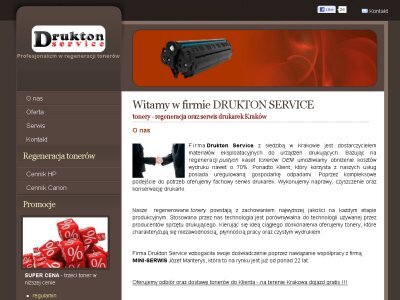 Szczegóły : drukton.pl - Napełnianie tonerów